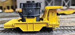 State Tool & Die 712 HO Steel Mill Ladle Transfer Car with Ladle Kit With Trucks Kadee Couplers Metal Wheels
