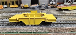 State Tool & Die 713 HO Steel Mill Ladle Buffer Car Kit With Trucks Kadee Couplers Metal Wheels