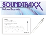 Soundtraxx 810161 3mm LED Cool-White 6Pk
