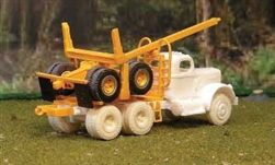 Sylvan Scale T016 HO West Coast Logging Trailer Kit Unpainted Resin Castings