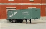 Sylvan Scale T0273 HO 50's 32' Trlrs DL&W Sd Dr