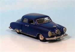 Sylvan Scale V126 HO 1951 Studebaker 4-Door Sedan Resin Kit Undecorated
