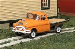 Sylvan Scale V317 HO 1955-1956 GMC Flatbed Truck Kit Unpainted Resin