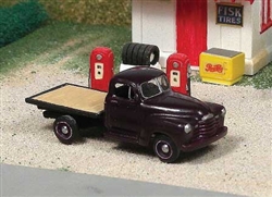 Sylvan Scale V354 HO 1947-1953 Chevrolet Half-Ton Flatbed Truck Resin Kit Unpainted