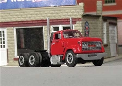 Sylvan Scale V373 HO 1966-1977 GMC 9500 Tandem-Axle Tractor w/Low Cab & Long Hood Resin Kit Undecorated