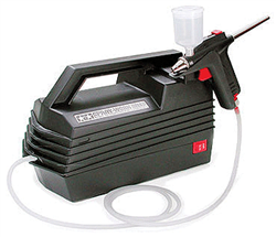 Tamiya 74520 Spray-Work Basic Compressor With Airbrush