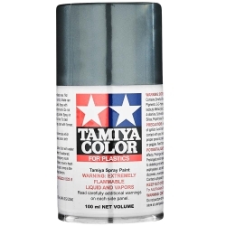 Tamiya 85100 Spray Lacquer S-100 Semi-Gloss Bright Gun Metal