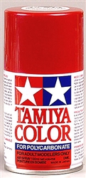 Tamiya 86015 Polycarbonate Spray PS-15 Metal Red