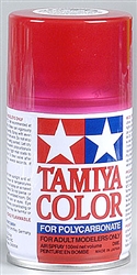 Tamiya 86037 Polycarbonate Spray PS-37 Translucent Red
