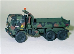 Trident 81006 HO Military Modern US Army MTV Series Heavy Trucks M1090 3-Axle 6x6 5-Yard Capacity Dump Truck