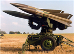 Trident 87073 HO US/NATO Hawk MIM-23B Improved Missile Launch/Control System M78 w/ 3 Surface-to-Air Missiles
