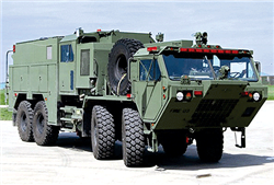 Trident 87150 HO United States Army Heavy Expanded-Mobility Tactical Trucks Metal & Resin Kit M1142 Tactical Fire Fighting Truck (TFFT) TDN87150 Trident