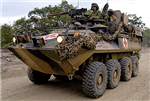 Trident 87155 HO Australian Light Armored Vehicles Metal & Resin Kit ASLAV-A Ambulance