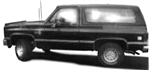 Trident 900012 HO Chevrolet Blazer Truck Blazer 4x4