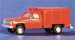 Trident 90170 HO Chevrolet Equipment Truck Emergency Police Vehicles Fire Department of New York  FDNY Recuperation and Care