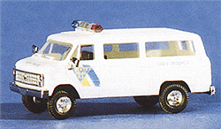 Trident 90185 HO Chevrolet Van Emergency Police Vehicles New Jersey State Police