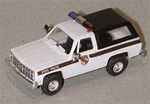 Trident 90207 HO Chevrolet Blazer Emergency Police Vehicles Maryland State Police