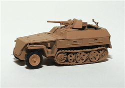 Trident 902491 HO Military Former German Army WWII SdKfz 250 Series Half-Tracks 3 Armored Personnel Carrier