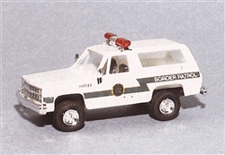 Trident 90295 HO Chevrolet Blazer Emergency Police Vehicles United States Department of Homeland Security Border Patrol
