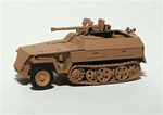 Trident 90325 HO Former German Army WWII SdKfz 250 Series Half-Tracks 250 Armored Pesonnel Carrier
