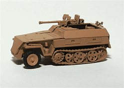 Trident 90325 HO Former German Army WWII SdKfz 250 Series Half-Tracks 250 Armored Pesonnel Carrier
