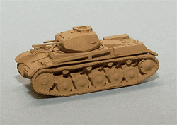 Trident 90333 HO Former German Army WWII Light Tanks Panzer II Sd.Kfz. 121 Model A