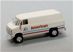 Trident 90345 HO Chevrolet Cargo Vans American Air Lines