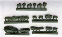 Trident 96055 HO Army Supplies Packs & Bags pkg(17) TDN96055 Trident