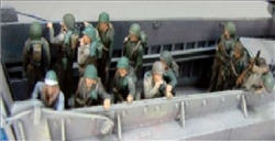 Trident 96701 HO Embarked WWII US Infantry Unpainted