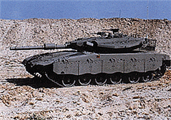 Trident 97021 HO Military Israeli Defense Force (IDF) Main Battle Tanks Merkava Mark III "Chariot"