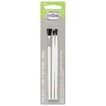 Testor 281210 Economy Paint Brush Set Carded 1 Each: Flat, Pointed, 1/4" Wide
