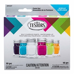 Testor 281227 Trend Paint Set 6Pc