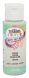 Testor 297478 Testors Craft Acrylic Paints 2oz Bottle Seafoam Matte Finish