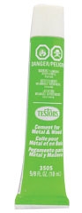 Testor 3505 Finished-Product Cement Adhesives Wood Formula B Fast-Drying 5/8oz Tube with ENG/ESP/FRA Labeling