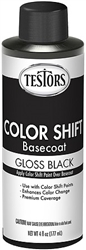 Testor 362482 Testors 4 oz Color Shift Black Basecoat