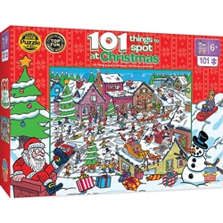 Train Enthusiast 119284 101 Things to Spot Christmas Puzzle