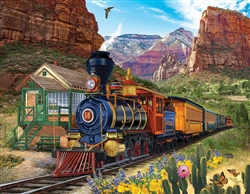 Train Enthusiast 31532 Dry Gultch Puzzle 1000 Pieces