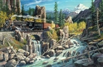 Train Enthusiast 37781 Rails West Jigsaw Puzzle 1000 Pieces