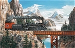 Train Enthusiast 39909 Summit Pass Train Puzzle 1000 Pieces 19 x 30" 48.3 x 76.2cm