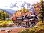 Train Enthusiast 40626 Grand Canyon Express Jigsaw Puzzle 1000 Pieces