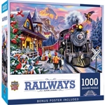 Train Enthusiast 725144 Railways Alpine Journey Jigsaw Puzzle 1000 Pieces
