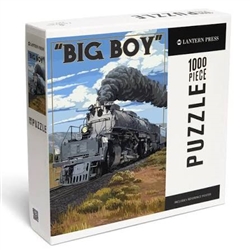 Train Enthusiast 77601 Steam Engine Big Boy Train Tour Puzzle 1000 Pieces