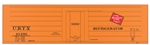 Tichy 100196 HO Railroad Decal Set 6-Pack Milwaukee Road/URTX Ribbed-Side Reefer