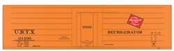 Tichy 100196 HO Railroad Decal Set 6-Pack Milwaukee Road/URTX Ribbed-Side Reefer