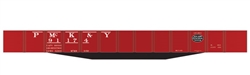 Tichy 10036 HO Railroad Decal Set Pittsburgh, McKees Rocks & Youghiogheny USRA 46' Gondola NYC System
