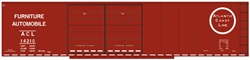 Tichy 10194 HO Railroad Decal Set Atlantic Coast Line 50' Steel Double-Door Boxcar Furniture/Auto Service 293-10194