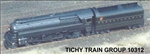 Tichy 10312 HO Railroad Decal Set Pennsylvania Railroad Streamlined K-4 4-6-2 Steam Locomotive