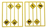 Tichy 2076 O Picture Warning Signs pkg 8