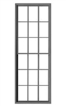 Tichy 2092 O 9 Over 9 Double-Hung Masonry Window with Precut Glazing 37-1/2 x 104" pkg(4)