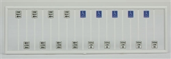 Tichy 2609 N Miscellaneous Road Signs #1 pkg(18)